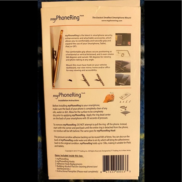 My Phone Ring, cell or tablet ring - Picture 2 of 2